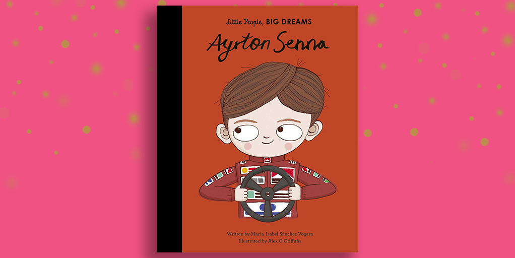 _Bright_Agency's tweet photo. Happy Book Birthday to 'Little People, BIG DREAMS: Ayrton Senna', illustrated by #BrightArtist @AlexGGriffiths 
Written by Maria Isabel Sanchez Vegara, published by @FL_Childrens 
🏁🏎️
See more of Alex's brilliant art here: https://t.co/ctdSu7T3O9 https://t.co/FMb5cftJPA