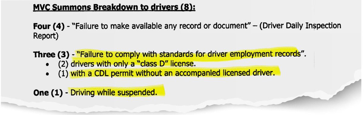 How do we know this? Because on those 100 buses that WERE subject to a surprise inspection (in 2019), the MVC found drivers with licenses that were revoked/suspended or no license at all. Also, in one case, a convicted sex offender wanted for not registering their address.