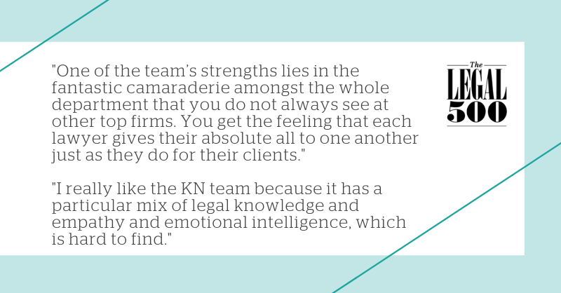 KNFamilyTeam's tweet photo. We thank our clients, peers &amp; contacts for supporting our recognition as “the dream team” in the #L500UK2021 &amp; we congratulate everyone who was ranked and recognised this year. Acknowledging our #humblebrag, we are donating to #billablehours, @MaytreeRespite &amp; @dotslondon https://t.co/TNn5ZPgXqf