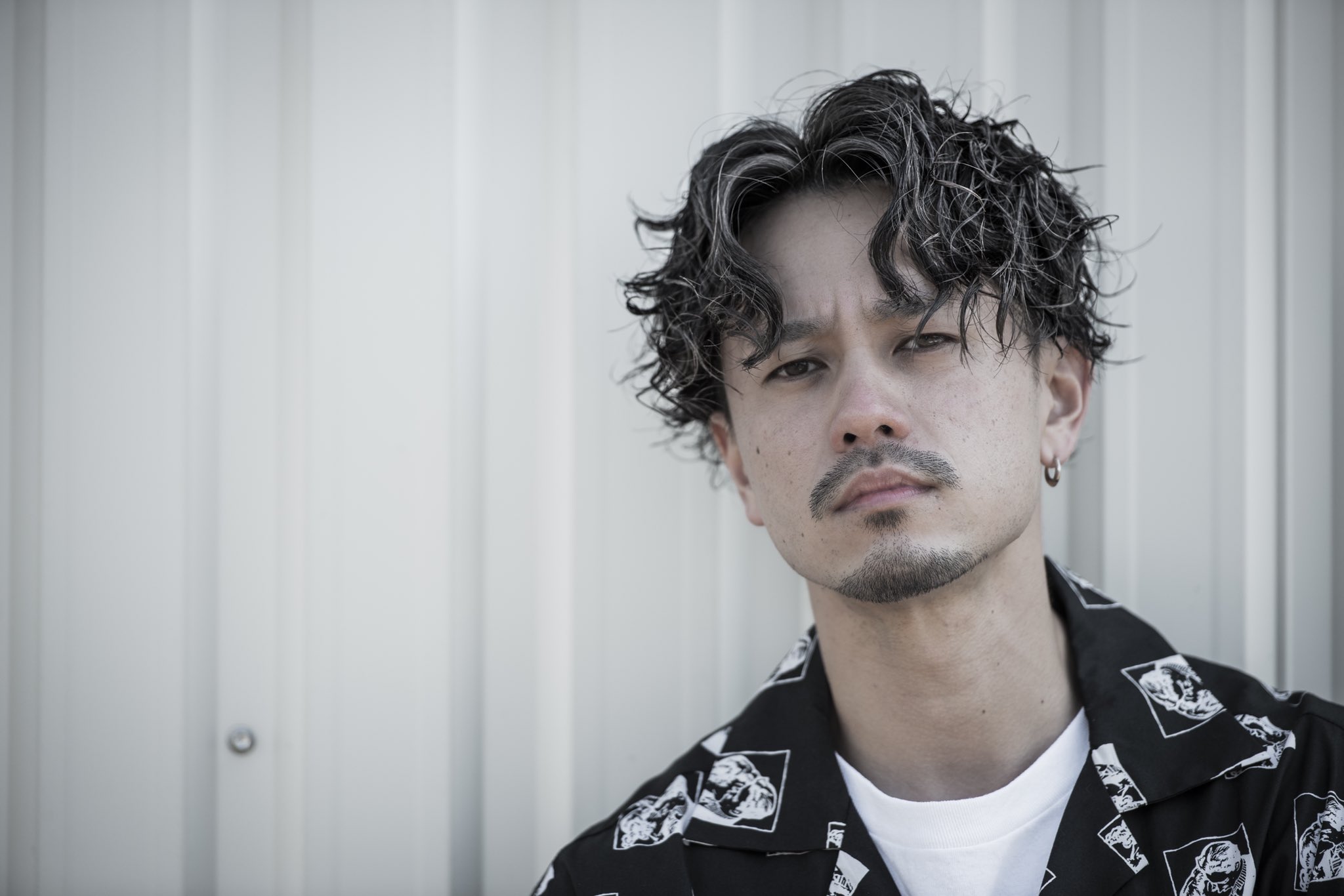 Gargoylle メンズパーマスタイル センターパート Gargoylle ガーゴイル 仙台床屋 仙台バーバー 仙台理容室 仙台barber 仙台メンズヘア 仙台メンズサロン Barber Barberstyle バーバー バーバーショップ バーバースタイル メンズヘア メンズ