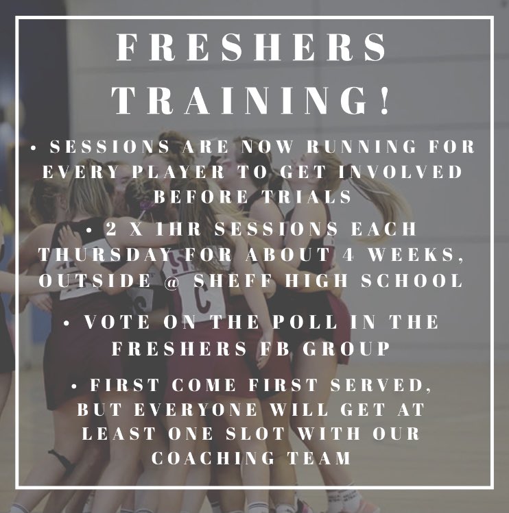 SHU Netball tweet media