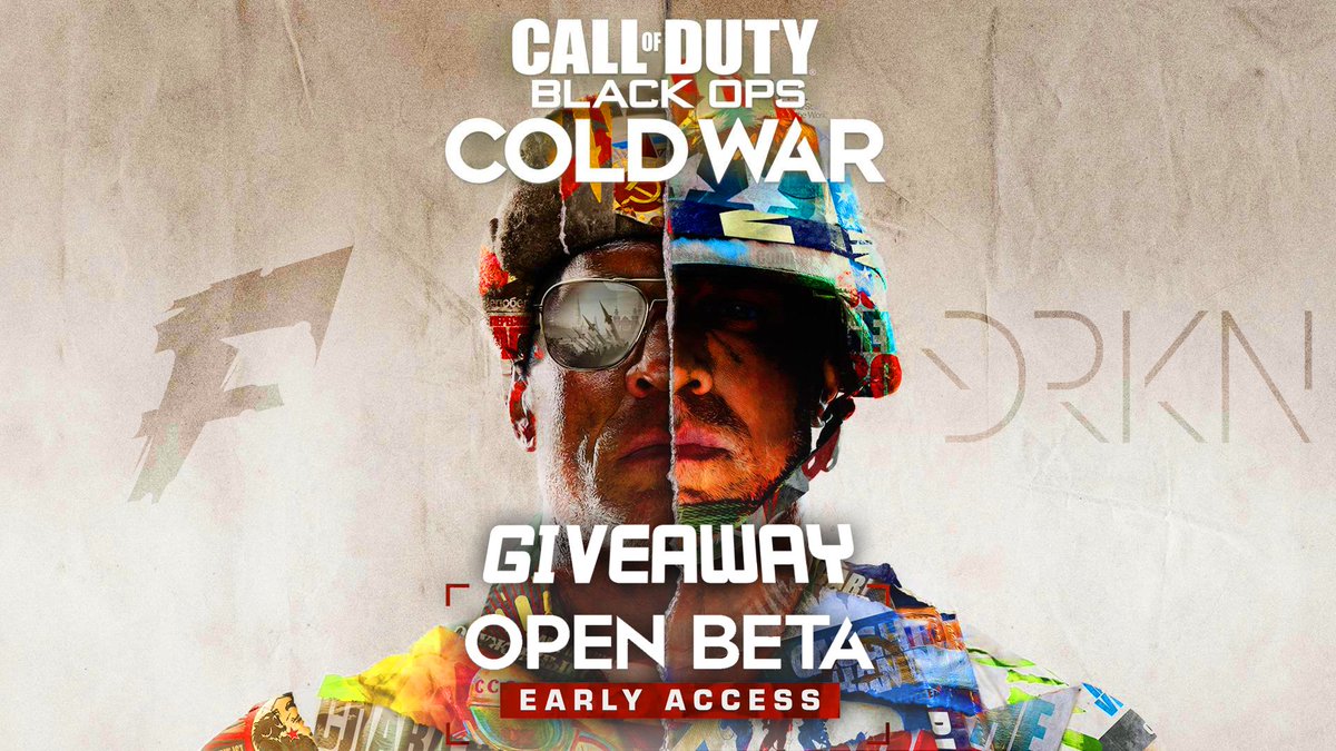 🎁 #GIVEAWAY 🎁

5 CODES pour la #Beta anticipée de #BlackOpsColdWar A GAGNER ! (PS4)

Pour participer : 
✅ #RT ce Tweet
✅ #Follow <a href="/DRKN_OFFICIAL/">DRKN®</a> &amp; <a href="/MrFlapix57_YT/">Flapix 🧟‍♂️</a> !

🔥 TAS : Jeudi 8 octobre vers 13h ! (48H pour participer)

#Concours #BetaCode #BlackOpsColdWarBeta #Callofduty