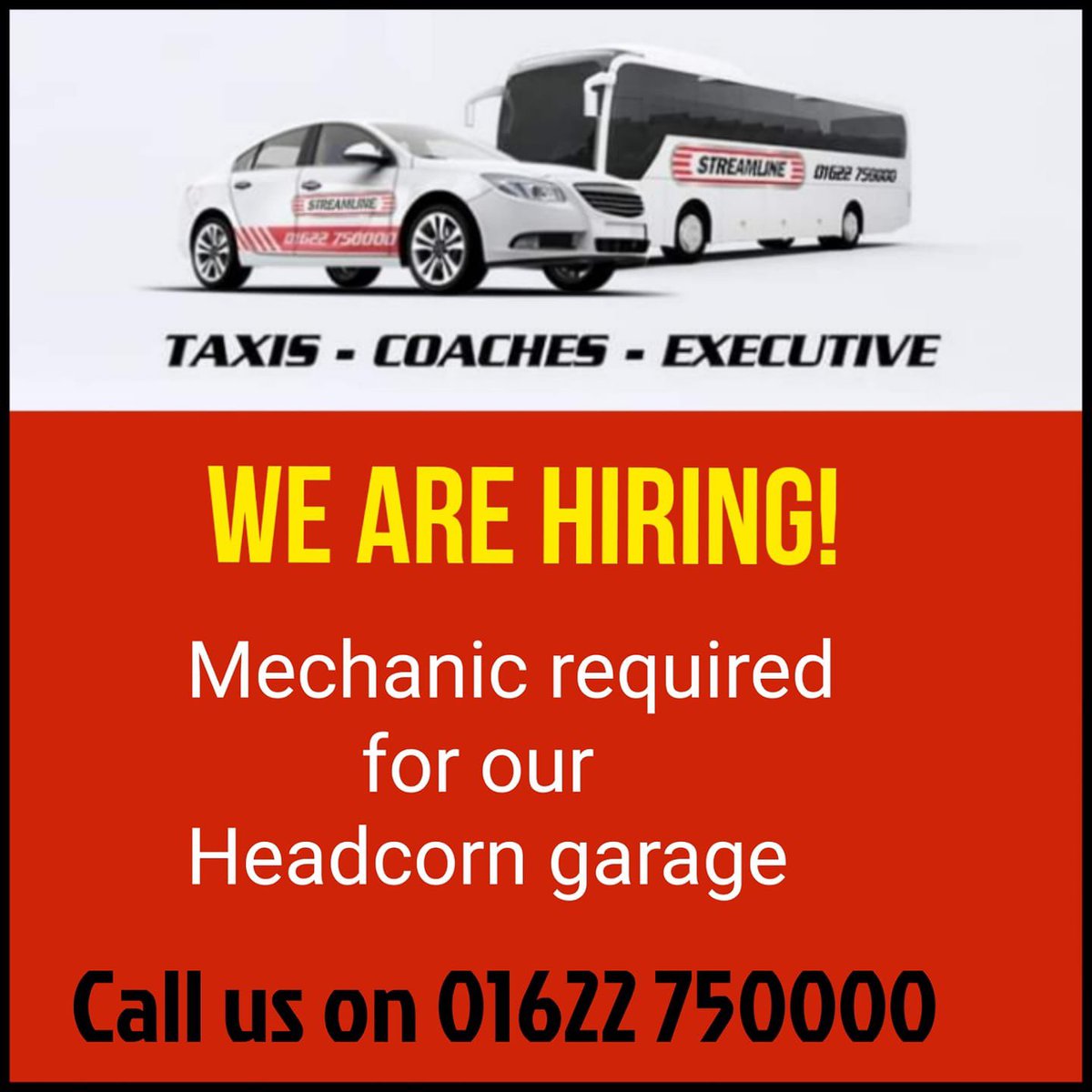 Streamlinekent's tweet photo. 💥Job opportunity 💥
We are pleased to announce that throughout this difficult year we have continued to grow.
We are looking for a mechanic to work in our garage at Headcorn. If you think this is the career for you then give us a call 01622 750000
#joboffer #mechanic #streamline https://t.co/5DimF2oryG