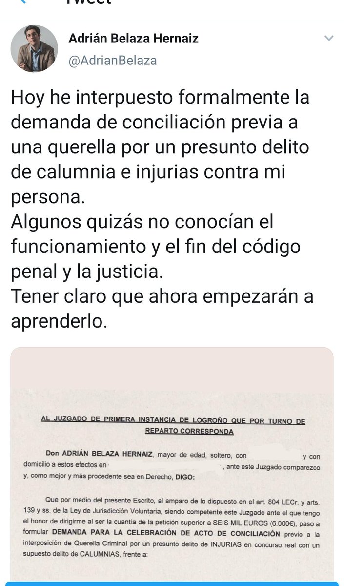 luziabeer's tweet photo. Hoy es un buen día para recordar cuando el director de Dentix en la Rioja, candidato a la alcaldía por VOX amenazó con denunciarme por preguntarle por esta estafa.
Recordar también que presentó mal la denuncia y no fue admitida. https://t.co/9SH2yEPRoq