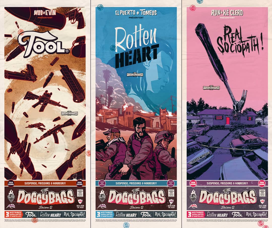 label619's tweet photo. Le saviez-vous ?

1/5 Chaque DoggyBags comprend au choix un poster d'une des trois histoires proposées.

Pour éviter de déplier les posters pour savoir celui que vous achetez, il suffit de vérifier le logo sur l'avt-dernière page.

💓 si vous le saviez, RT si vous l'ignoriez ! https://t.co/CDtKB9TKFb