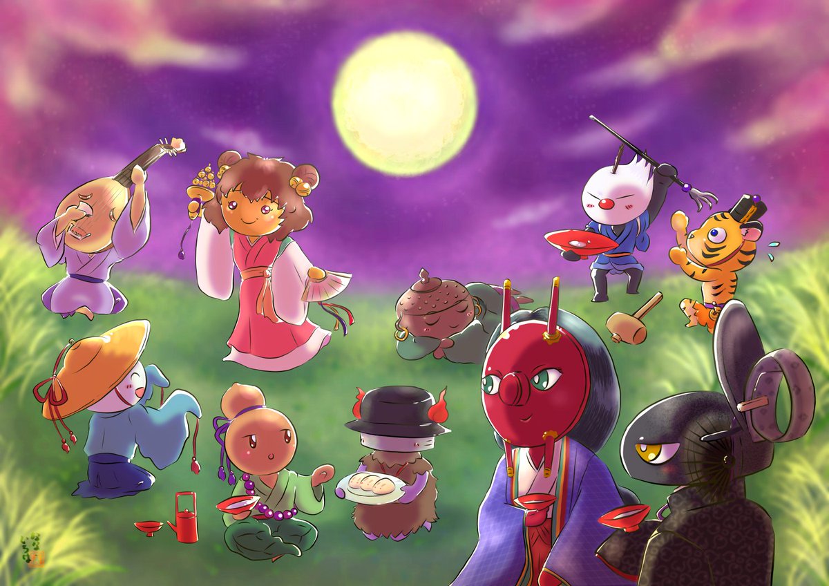 Twoucan お月見 の注目ツイート イラスト マンガ コスプレ モデル