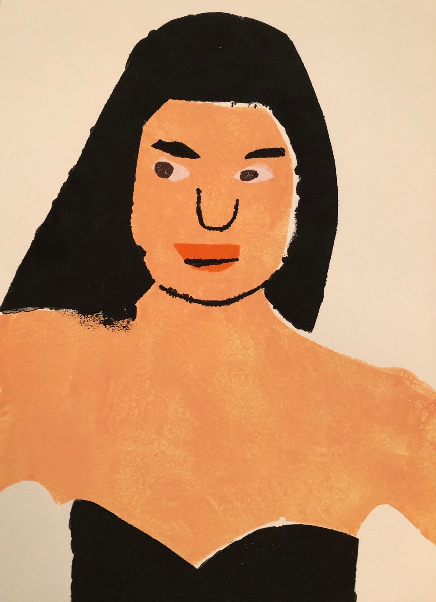 Another wonderful #Corrie print from Amy Ellison. Amy has created a series of prints of her favourite #Corrie characters - She's a huge fan of the show! 📺 Are any of our followers #Corrie fans? Can you guess which character this is? <a href="/itvcorrie/">Coronation Street</a> #CoronationStreet