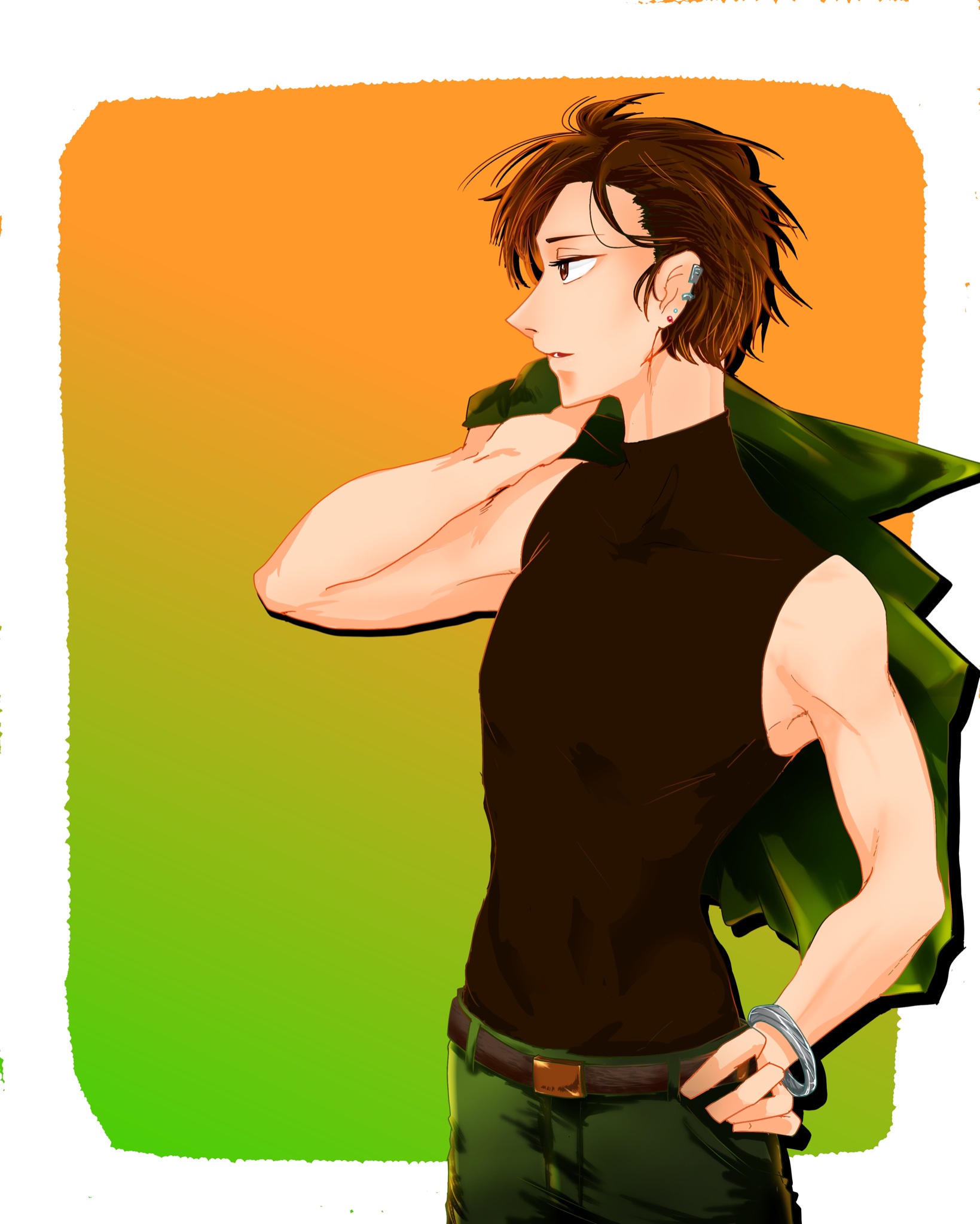 川 W 流 ノースリーブっていいよねって話 イラスト ノースリーブ 男子 T Co 6ccfbmwsb3 Twitter