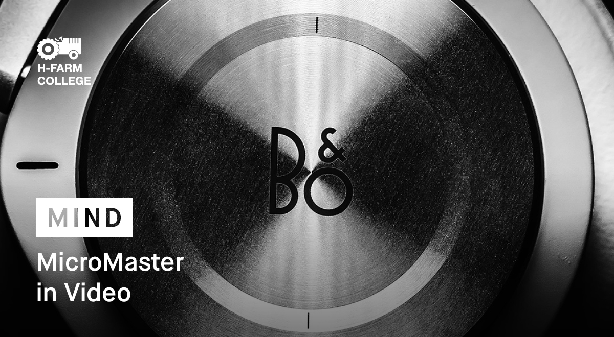 MIND, <a href="/hfarmcollege/">H-FARM College</a> 
Micro Master in Video Making

• 3 settimane
• 96 ore di formazione
• attrezzatura pro per ogni studente

Nel Campus di <a href="/hfarmspa/">H-FARM</a>!

• week 1 ⟶ Corporate Storytelling
• week 2 ⟶ Pre-Produzione e Regia
• week 3 ⟶ Editing

⟶ lnkd.in/dvSyb8b