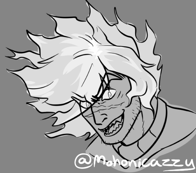 That feel when it was supposed to just be a random warmup head doodle but then it just out of no where, evolves to the next stage.

Fuck. Now this means I have to finish it.

#Sett #ArtofLegends 