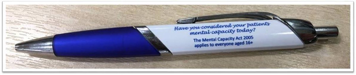 #MCA_LPS #SoMuchToDoByApril22 #teamCNO #SANNnhs #NHSSafeguarding We mustn't become complacent by the seemingly far off full implementation date; we have a real opportunity to truly make the MCA part of the bread &amp; butter of every interaction with our patients &amp; service users!!