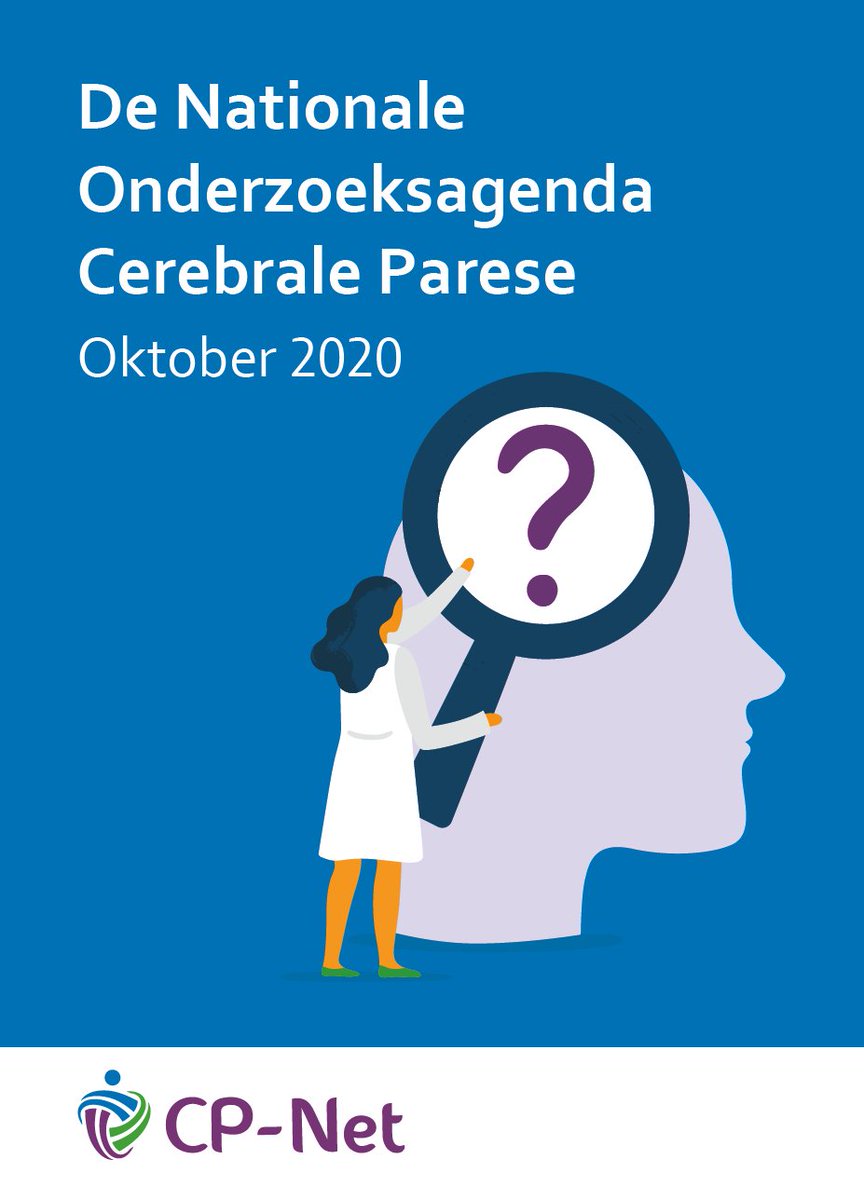De Nationale Onderzoeksagenda Cerebrale Parese (CP):  Vanaf vandaag te downloaden op cp-net.nl/onderzoeksagen…. Focus op datgene wat echt belangrijk is voor mensen met Cerebrale Parese!
#onderzoeksagenda #cerebraleparese #CPNet #WorldCPDay  #CPMakeYourMark
