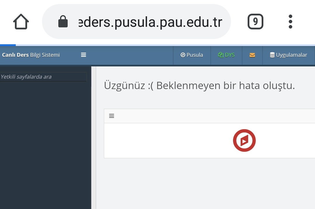 Senin altyapın yok ki, beni çıldırmak mı istiyorsun? 
Senin altyapın yok.
#pamukkaleuniversitesi