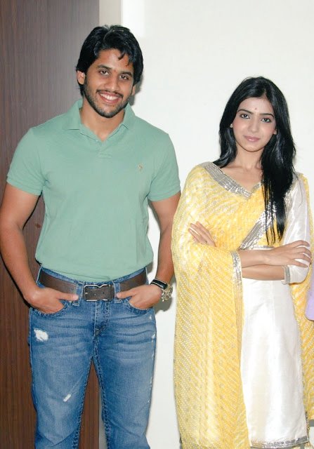 Chaysam at auto nagar surya movie launch  #SamanthaAkkineni  #chaysam