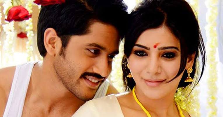 3rd movie manam I think they are deeply in love during the manam movie shooting  #chaysam