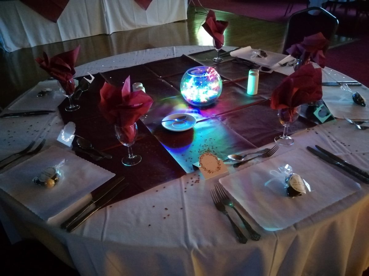 CarmarthenGC's tweet photo. We would like to thank Charlotte and Jason for choosing @CarmarthenGC as your wedding venue. An absolute pleasure looking after you both, family &amp; friends.
Martin, Sandy &amp; staff thoroughly enjoyed looking after you all. The photos of you both &amp; setup of the room looked amazing. https://t.co/Rvgi7auyJE