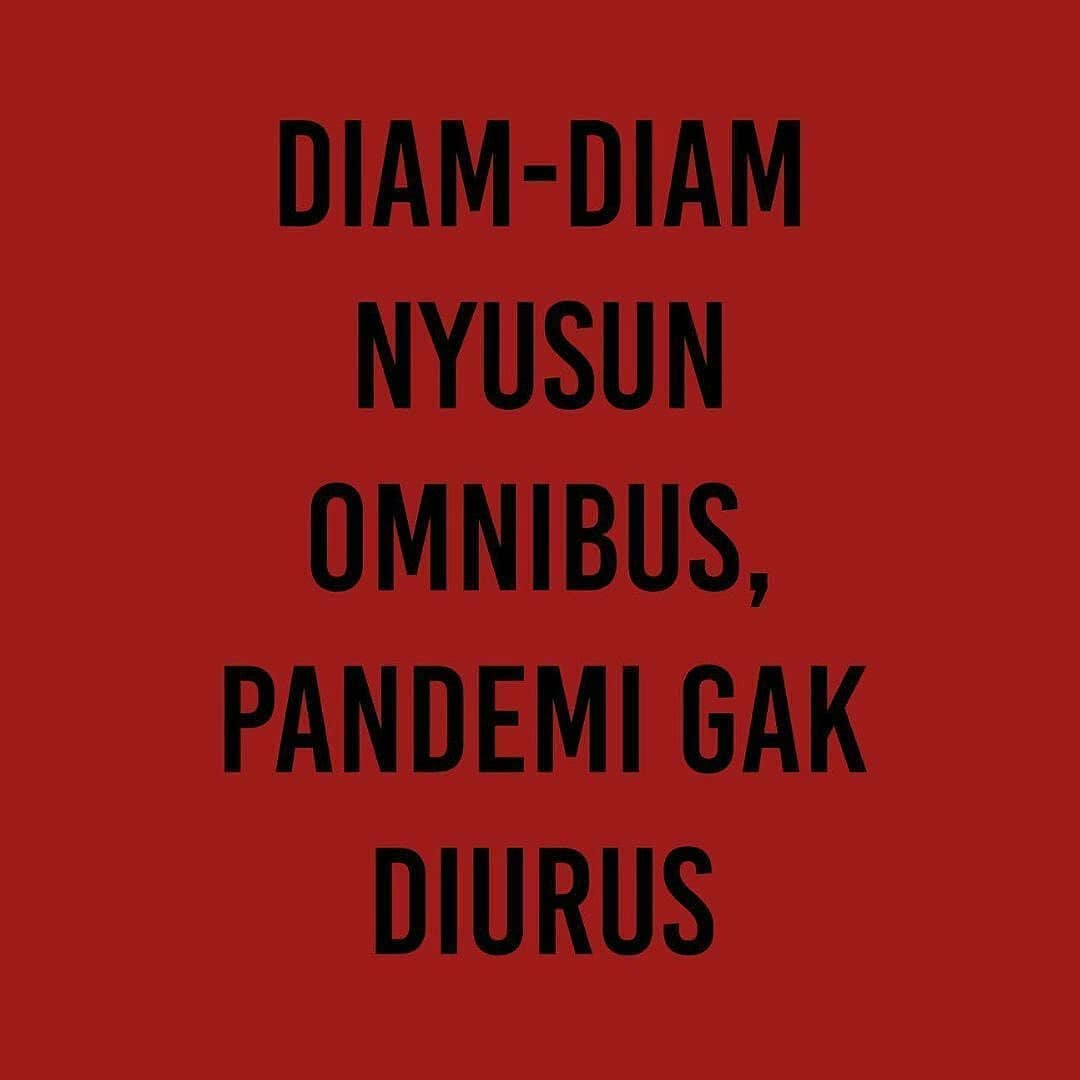 acapujangga's tweet photo. Setengah tahun kondisi kesehatan warga tak kunjung bagus. Presiden dan DPR justru semakin rakus!

#TolakOmnibusLaw
#dprrikhianatirakyat

#OmnibusLawSampah https://t.co/fFXhPkqXWn