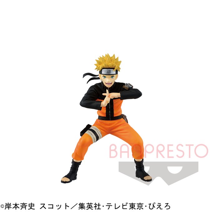 おたからまーけっと速報 万代書店 岩槻店 プライズ情報 Naruto ナルト 疾風伝 Vibration Stars Uzumaki Naruto が 10月6日より順次登場予定 躍動感あふれる造形が魅力のvibration Starsに再びナルトが参戦 強気な笑顔で影分身の印を結ぶナルトらしさ