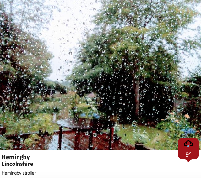 Sunny spells and showers... 🌤️☔️ via @BBCWthrWatchers