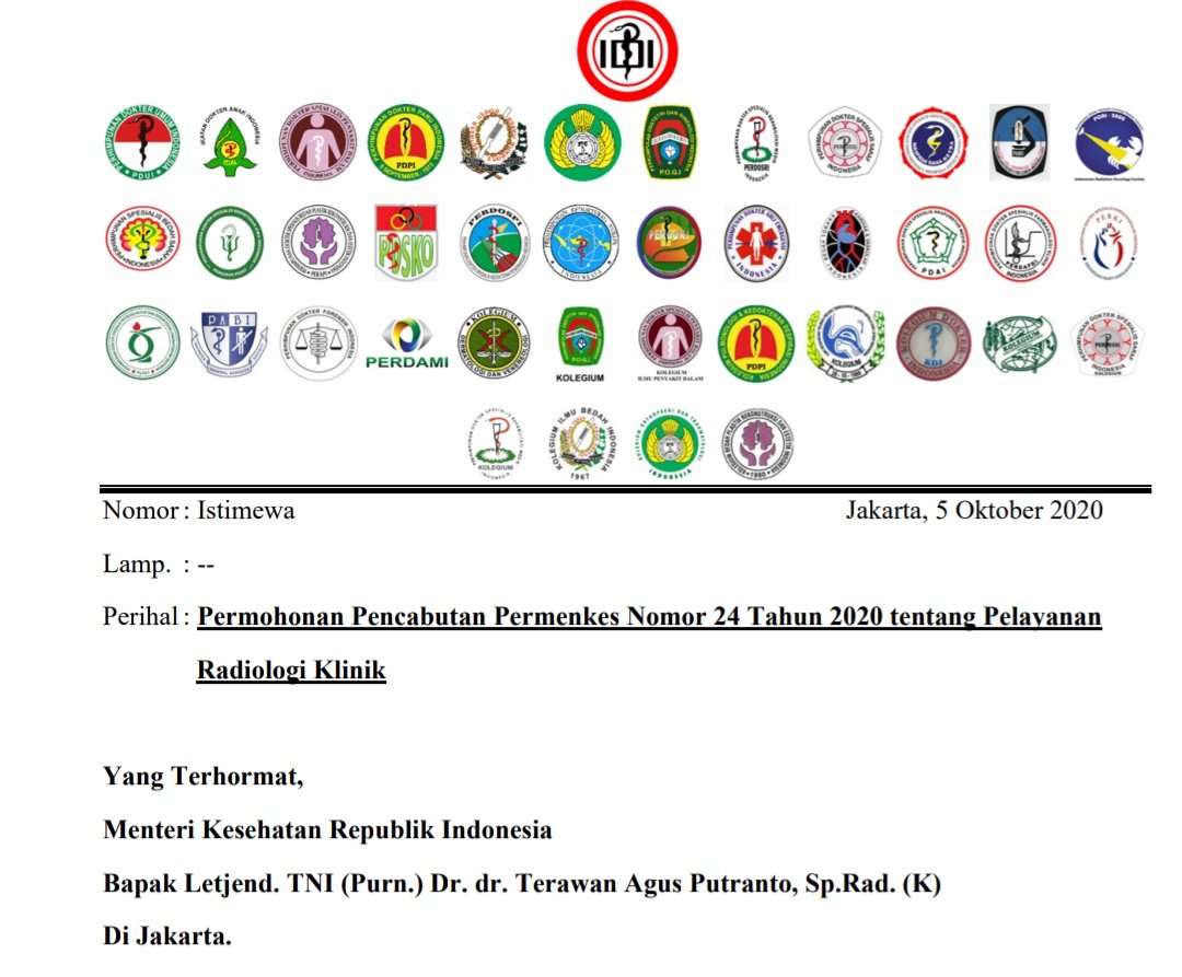 Kenapa permenkes ini diprotes oleh semua dokter? Liat tuh, logonya perhimpunan dokter yg protes udah kyk avengers lawan thanos.

Here's why: