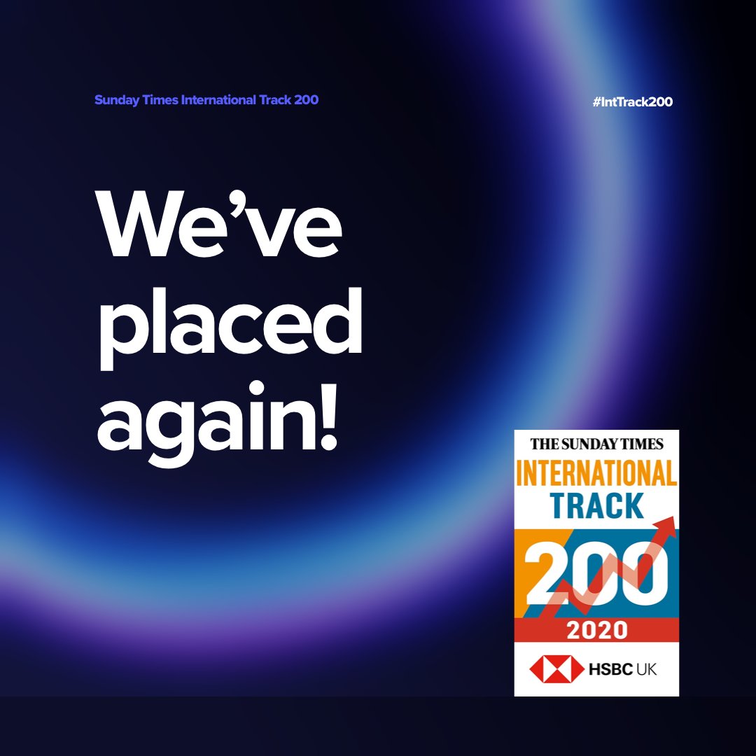 🏆Yet another placement on The Sunday Times International Fast Track 200 list! Through the pandemic, we've continued to adapt and grow. 🚀

We're thrilled to continue delivering the best candidate and client staffing experience for years to come!

#IntTrack200 #techrecruitment