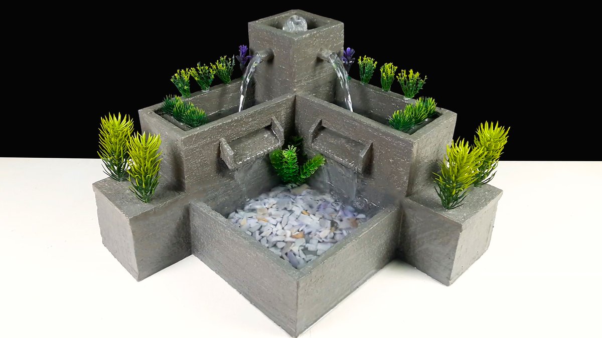 CraftsIngenious's tweet photo. Beautiful Homemade Waterfall Fountain

Watch video: https://t.co/yPuLrRiXxn

#IngeniousCrafts, #waterfountain, #diy, #doityourself,#cementcraft https://t.co/k0pj02FrIg