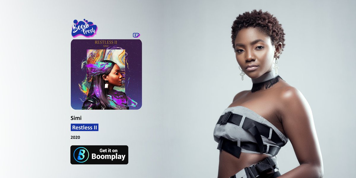 BoomplayTZ's tweet image. Umesikiliza Ep mpya @SympLySimi ?kama bado basi usitie shaka ,Bofya link kusikiliza mkusanyiko wa ngoma zote kali kwenye #RestlessII 

Bofya link kusikiliza #RestlessII kwenye app ya Boomplay.
boom.lnk.to/SimiRestlessII