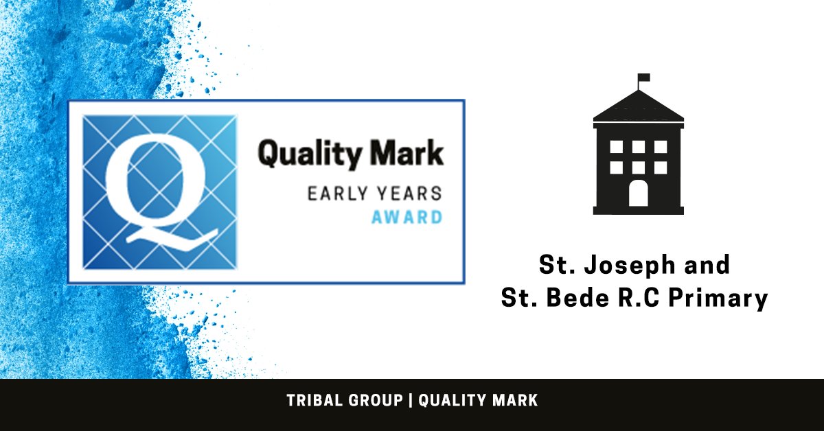 Great effort @StJosephStBede on achieving your Quality Mark accredited status! We’re delighted to recognise your ongoing commitment to continuous improvement in the Early Years provision of communication, language and English. bit.ly/3cXH1kQ