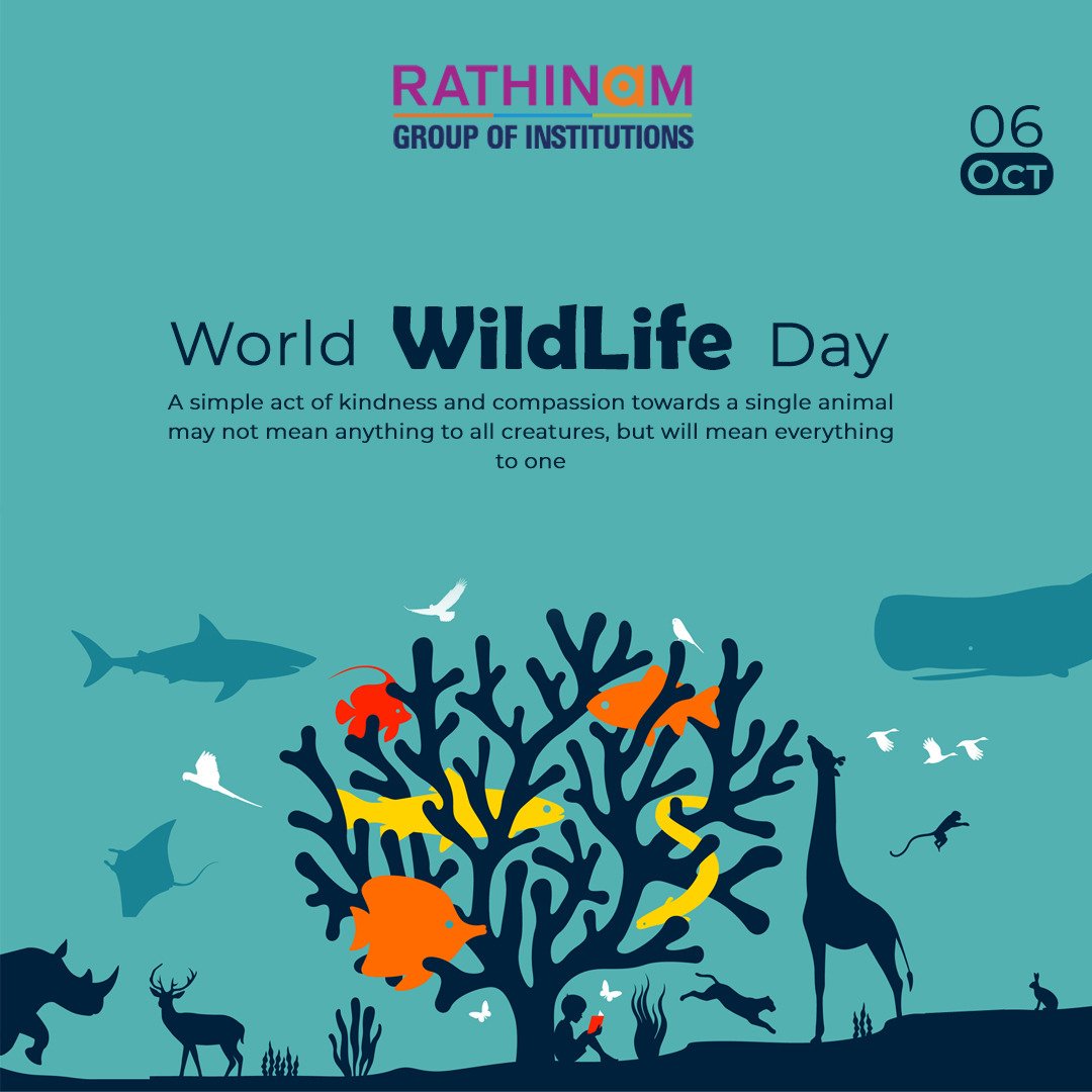  #DaySpecial  #October6  #WorldWildlifeDay A simple act of kindness and compassion towards a single animal may not mean anything to all creatures, but will mean everything to one. @WildlifeDay  @World_Wildlife  @WWF  @WWFINDIA  @Global_Wildlife  @wildlifeww  @WildlifeTrusts  @NWF