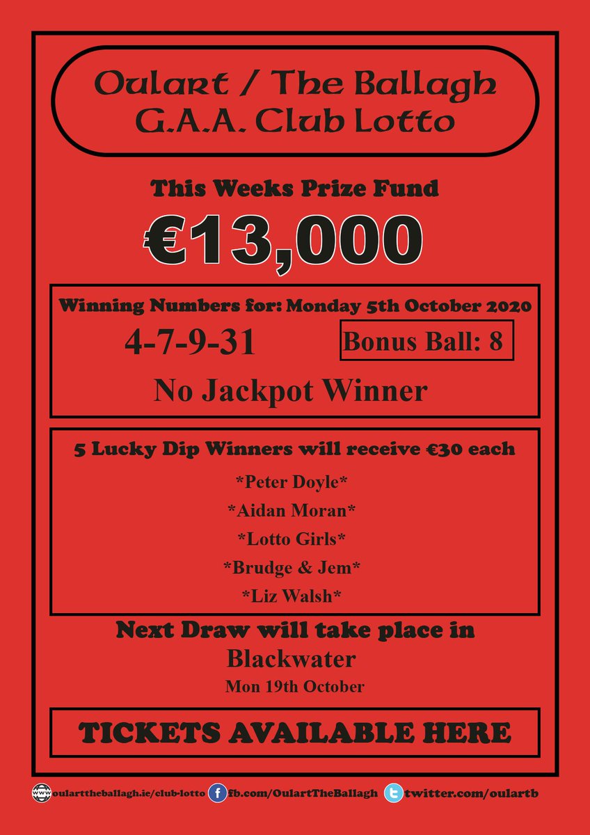 bonus ball results lotto
