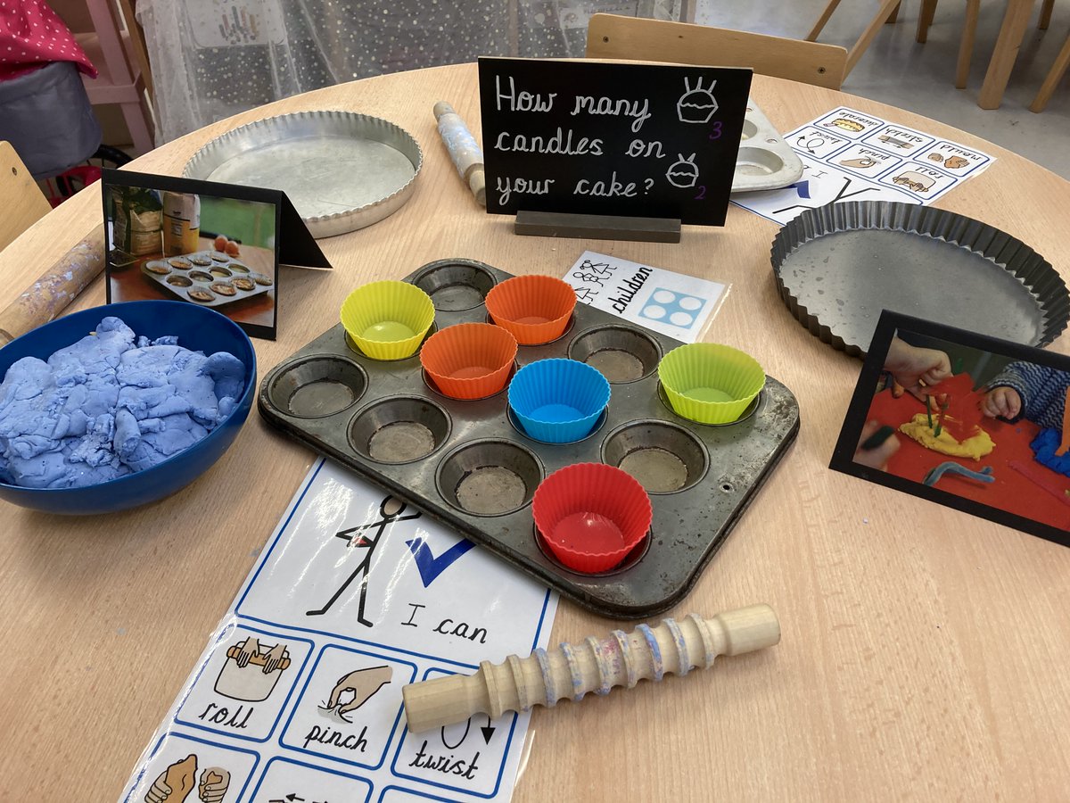 Nursery are loving their learning provision this week, especially the playdough! <a href="/RockliffeManor/">Rockliffe Manor</a>