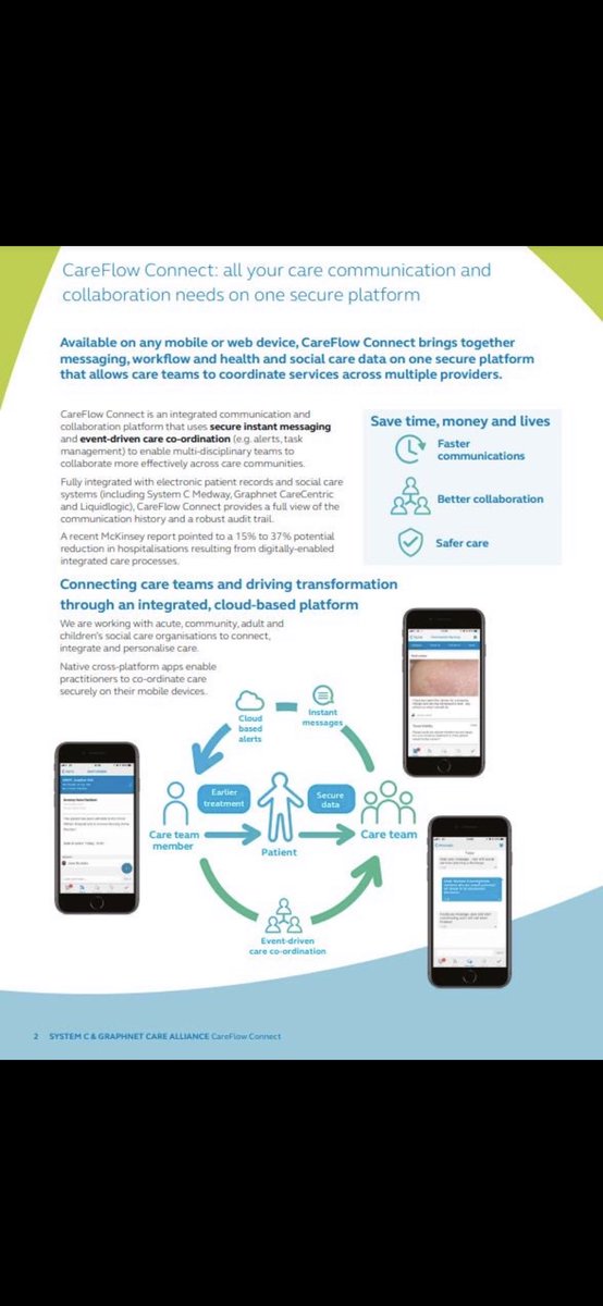 DigitalNorthMid's tweet photo. CareFlow Connect Go-Live today on the Tower wards! All details on the new intranet page
โ๏ธ Safer and less labour intensive e-handovers
@NorthMidNHS @System_C #careflowconnect #digitalhandover https://t.co/ydrIwVF49i