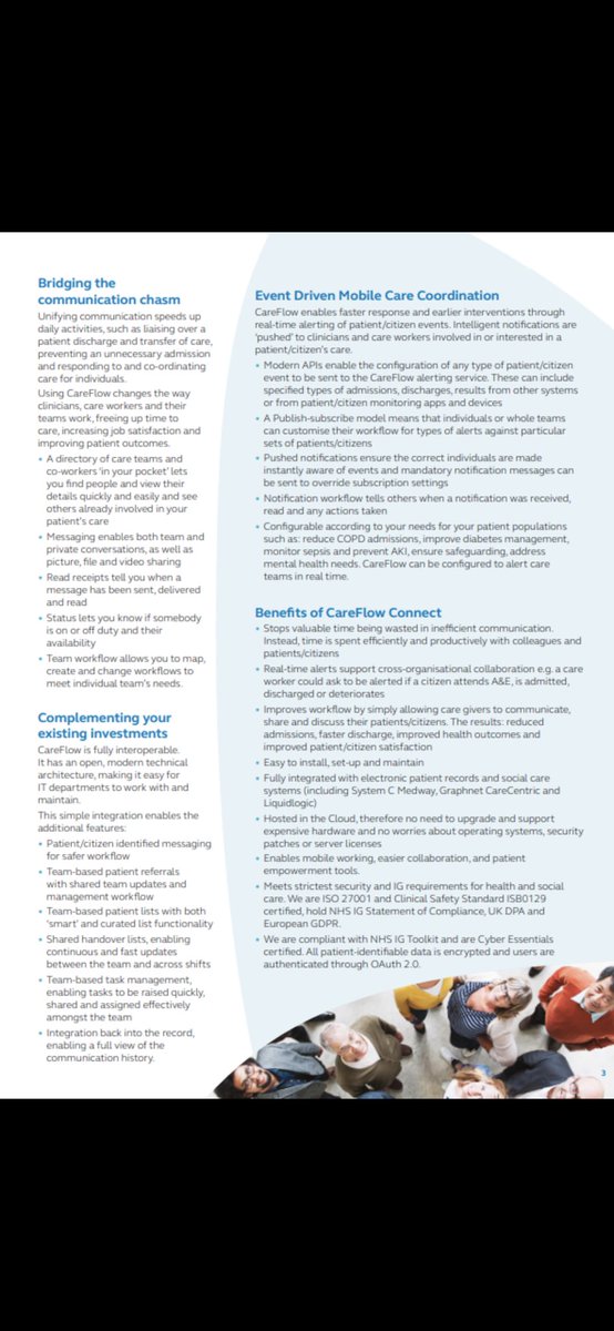 DigitalNorthMid's tweet photo. CareFlow Connect Go-Live today on the Tower wards! All details on the new intranet page
โ๏ธ Safer and less labour intensive e-handovers
@NorthMidNHS @System_C #careflowconnect #digitalhandover https://t.co/ydrIwVF49i