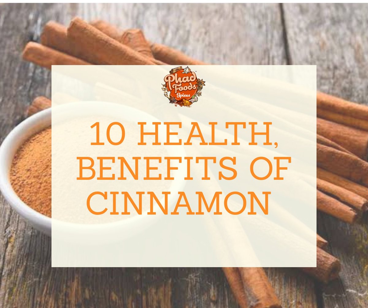 𝟭𝟬 𝗛𝗘𝗔𝗟𝗧𝗛 𝗕𝗘𝗡𝗘𝗙𝗜𝗧𝗦 𝗢𝗙 𝗖𝗜𝗡𝗡𝗔𝗠𝗢𝗡Cinnamon is a highly delicious spice.It has been prized for its medicinal properties for thousands of yrs.Modern science has now confirmed what people have known for ages.Here are 10 health benefits of cinnamonTHREAD