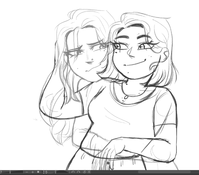 i just think my two ocs deserve the world 