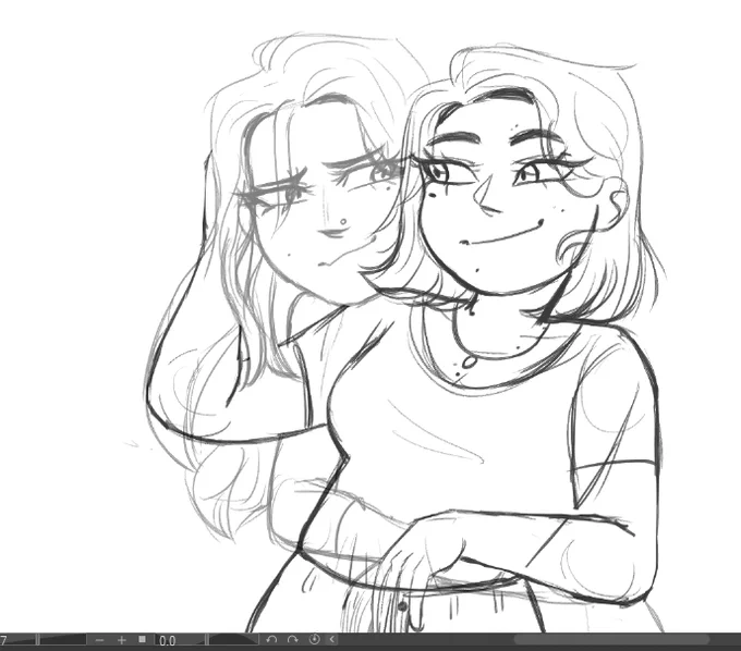 i just think my two ocs deserve the world 