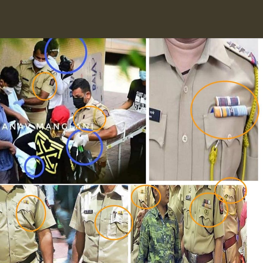 #Revolution4SSR #repost
CBI Should question the team of #MumbaiPolice which went to SSR’ place on June 14 as it’s clearly visible that few of them were FAKE wearing RENTED Constable’ uniform #adityapancholi was also among them to tamper the evidences
#302InSSRCaseNow