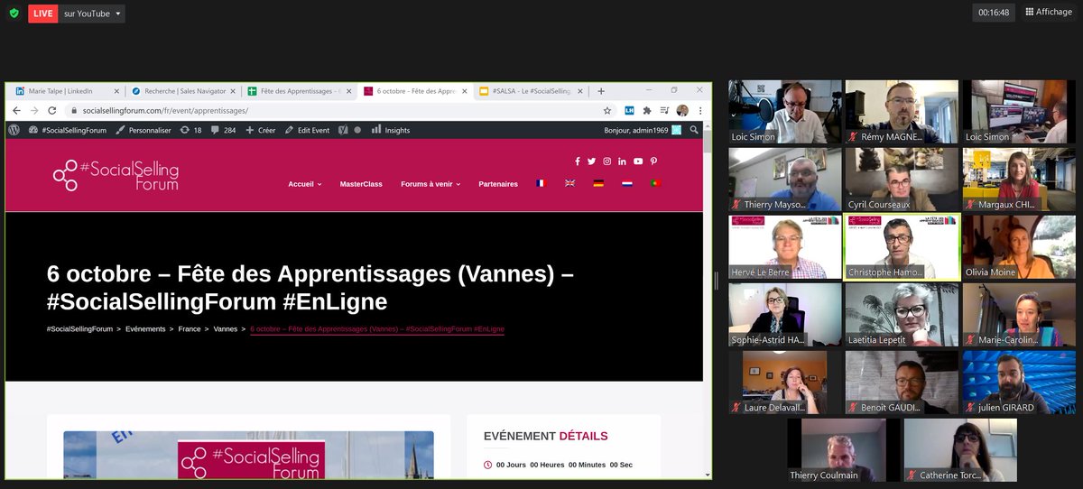 REM35BREIZH's tweet photo. #SocialSellingForum de #Vannes, c'est en ce moment !
Rejoignez-nous :
 https://t.co/uoowd3PNmY

#TalConseils #Bretagne #Rennes #CadresEnMission #BlendedLearning #DigitalLearning #Formation #FormPro https://t.co/OrJBW3h7wa