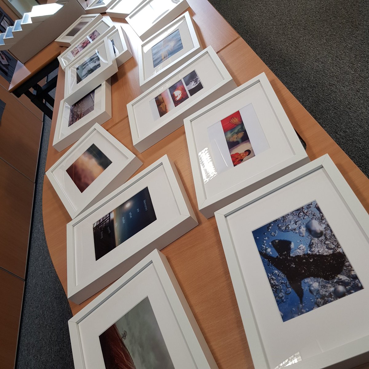 A stunning collection of student work from the brilliant Creative Technologies Faculty <a href="/WestExeSchool/">West Exe School</a>. These pieces are on their way to adorn the walls at the #NHS Nightingale Hospital in #Exeter 🙌