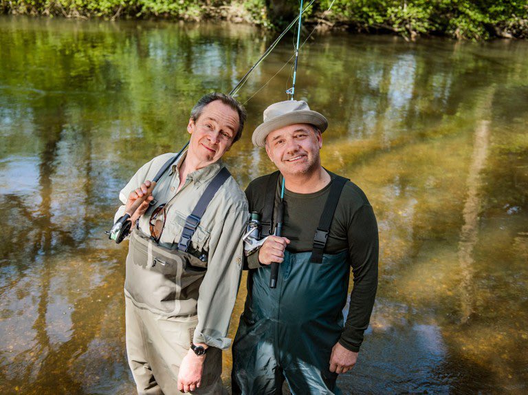 andrewsrunpage's tweet image. .@RealBobMortimer Gone Fishing on catch up, so much love for these men, so much synergy as a 50+ year old, never telling his mum he loved her was such a touching moment, an older generation thing to conceal true feelings, then Paul talks about his dads final moments, respect x