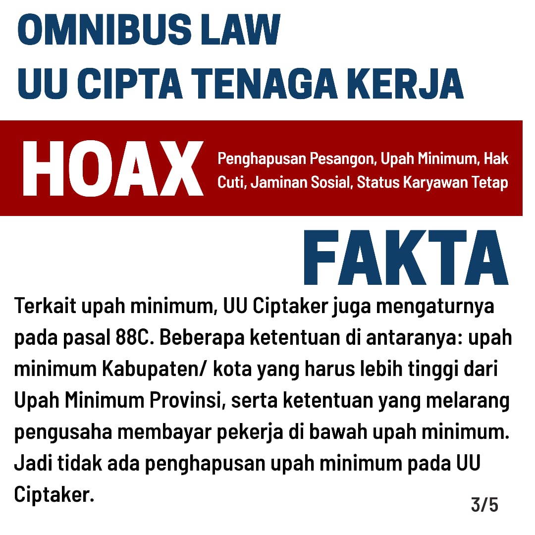 negativisme's tweet image. ini yang marah-marah gara-gara kegocek sama yg sengaja mau manfaatin ketidaktahuan dan kemalasbacaan, yg bikin kamu marah pada Omnibus Law Cipta Kerja itu Hoax atau Fakta?

Sila sebarkan biar banyak yg terselamatkan 🙏