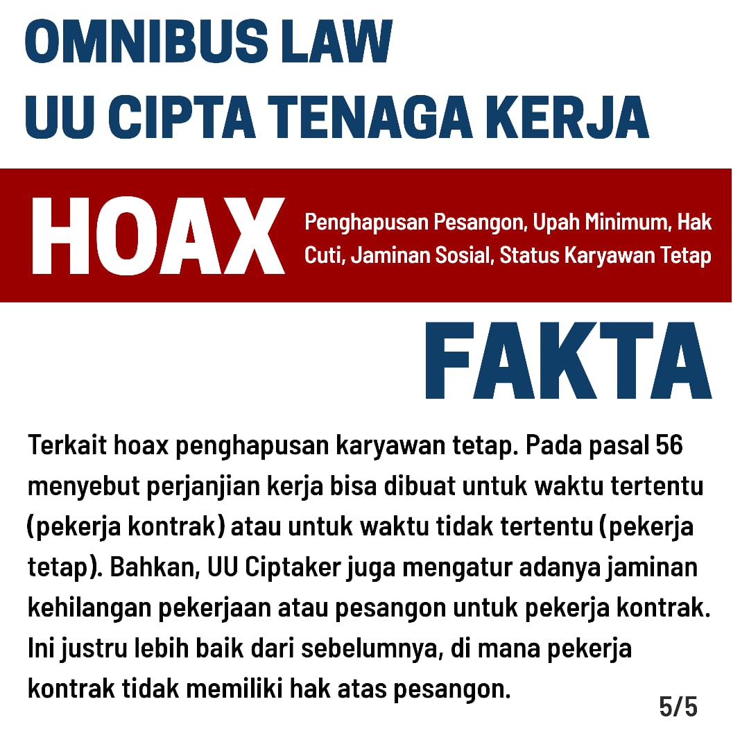 negativisme's tweet image. ini yang marah-marah gara-gara kegocek sama yg sengaja mau manfaatin ketidaktahuan dan kemalasbacaan, yg bikin kamu marah pada Omnibus Law Cipta Kerja itu Hoax atau Fakta?

Sila sebarkan biar banyak yg terselamatkan 🙏