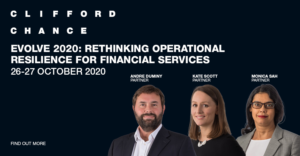 TalkingTech_CC's tweet photo. We are pleased to be sponsoring @EVOLVE_2020
: Rethinking Operational Resilience for Financial Services on 26-27 October. Join our team as they speak about #operationalresilience, #cyberrisk, #technology risk oversight and much more https://t.co/WdWiEZoToU #EVOLVE2020 https://t.co/3bymMndNOW