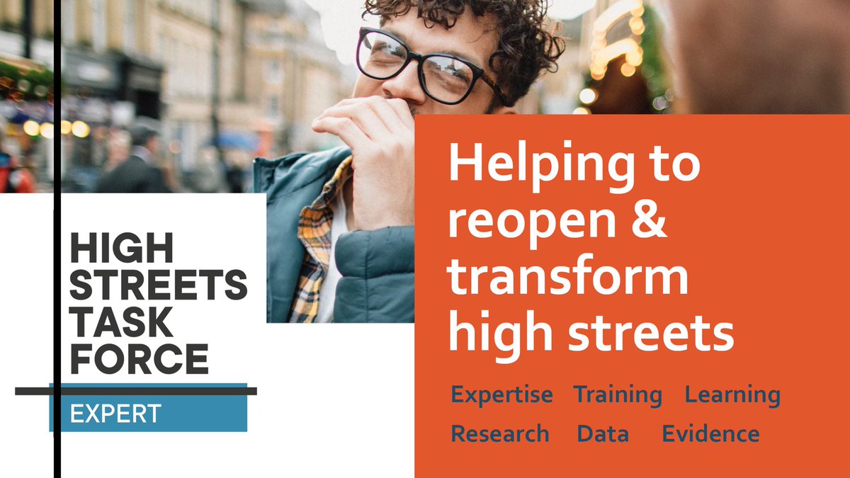 Great to see a register of 'Experts' has been put in place to help high streets evolve and to be part of it @HighStreetsTF people-places.net/task-force-exp…