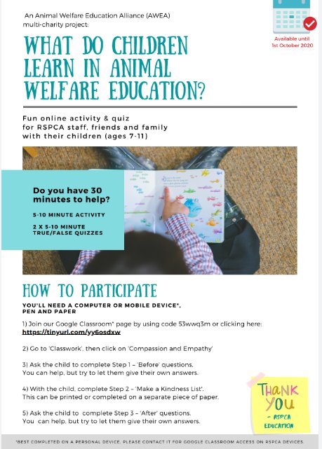 RSPCAeducation's tweet photo. Can you help us? It'll be fun. We promise :) https://t.co/8H4XR3xDLf