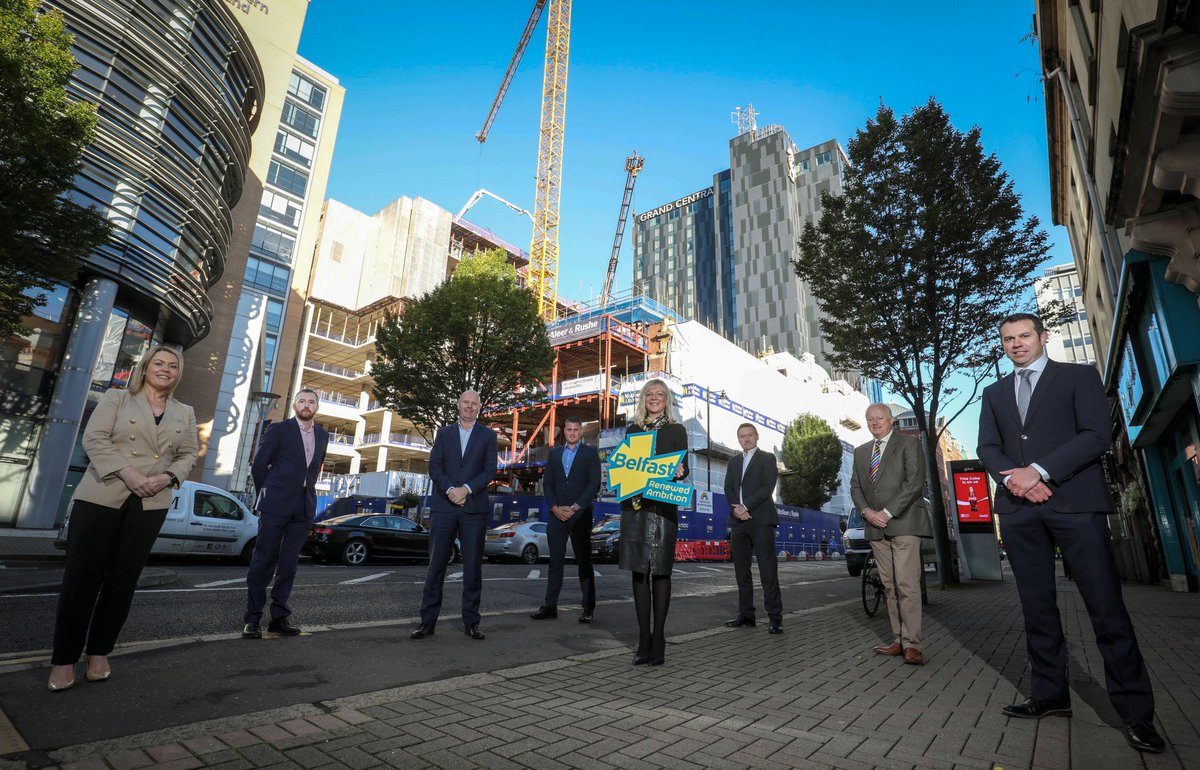 Invest_Belfast's tweet photo. Our Taskforce consists of a number of key public + private stakeholders who are committed to building a positive future for the Belfast city region, inc: @ArupUKIMEA @belfastcc @BelfastHarbour @carsonmcdowell @CausewayAM @GRAHAMGroupUK @InvestNI @KPMG_Ireland @TitanicQuarter. https://t.co/Kpd0x8XJyl
