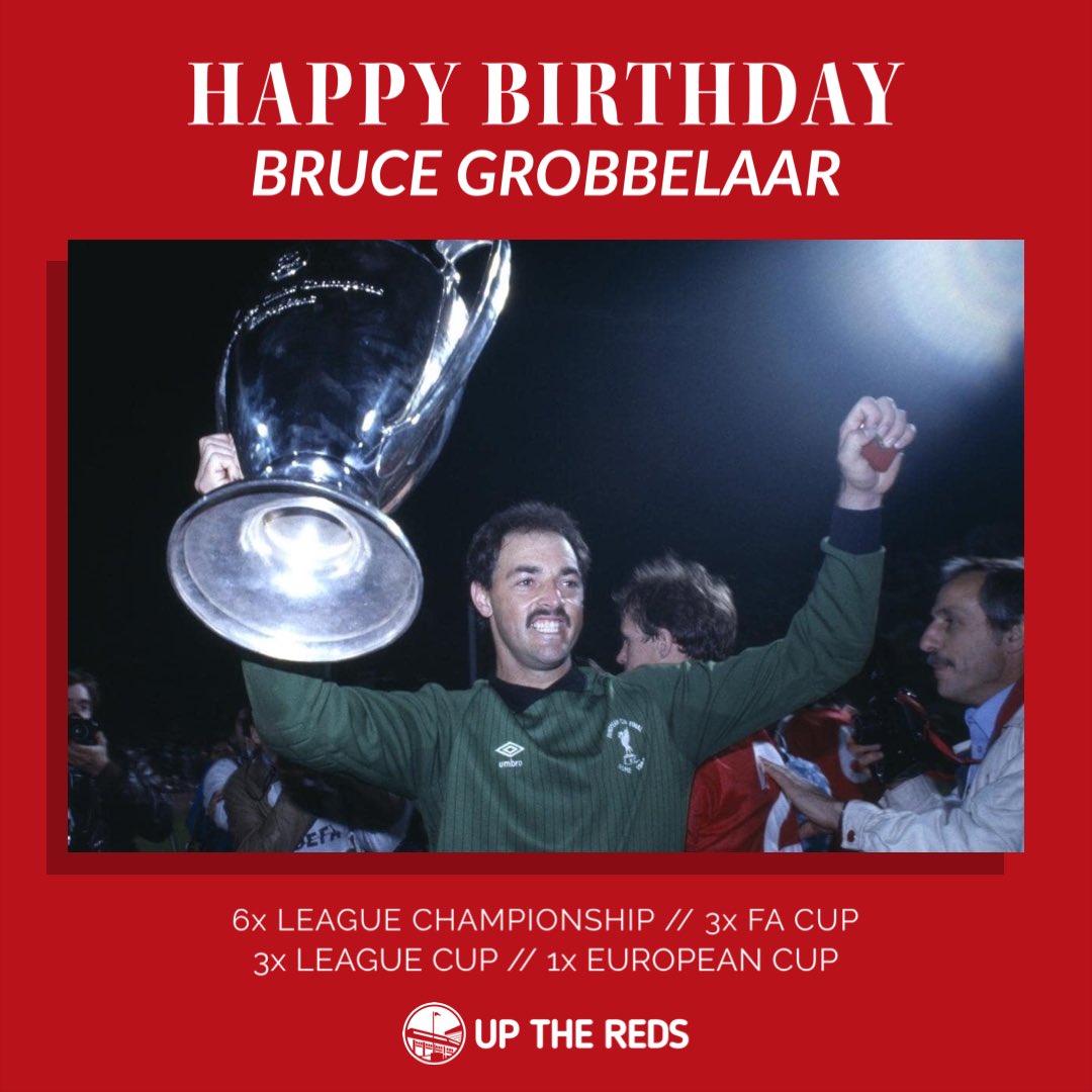 Happy birthday, Bruce Grobbelaar!   