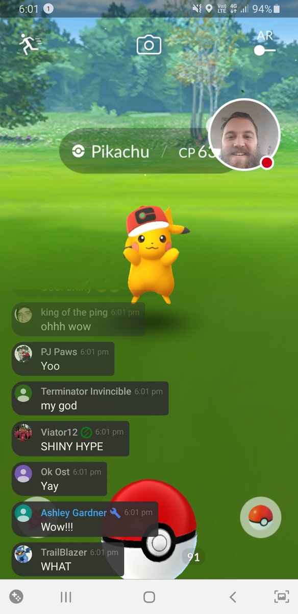 ProPlanty's tweet photo. Thanks everyone for watching the World Cap Pikachu Spotlight Hour Stream! We pulled the Shiny on the 2nd check.. 1 minute in! 🤣😍 https://t.co/a0HAmgWsmk