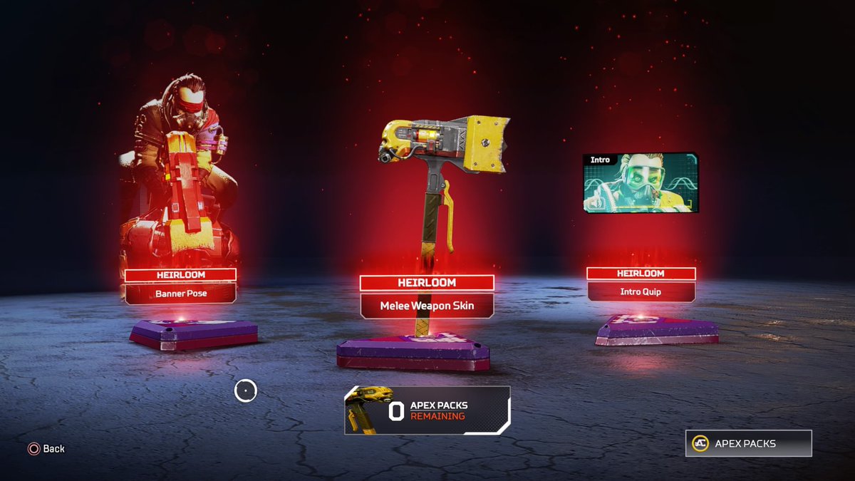 Annie A Twitter やってしまったなーーーーー クラフトメタル Apex スーパーレジェンダリー コースティック