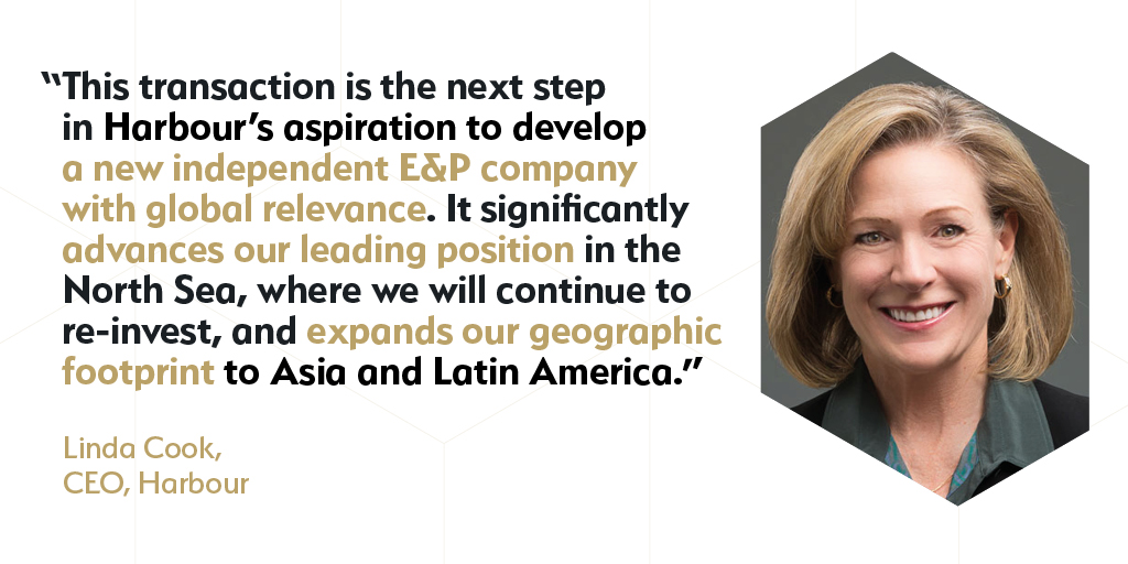 Read more about our announcement today that Harbour have entered a legally binding agreement for an all share merger of our UK operating company, Chrysaor with Premier Oil. chrysaor.com/media/media1